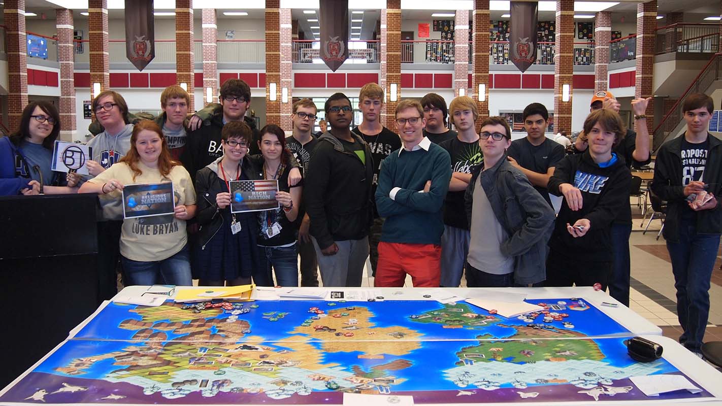 Large scale megagame event