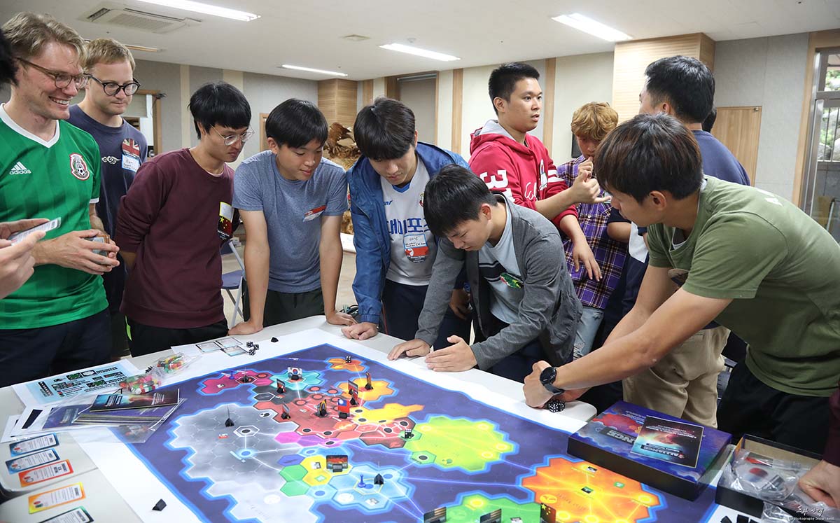 Players engaged in ALLIANCE